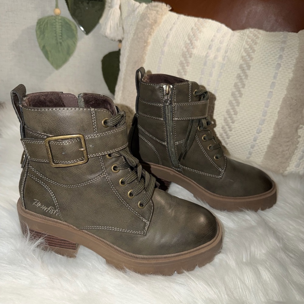 Jagger Boots in Olive by Blowfish